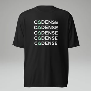 [color: midnight black] Cadense Women's Pacemaker Repeat T-Shirt