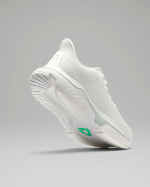 White Adaptive Sneakers by Cadense