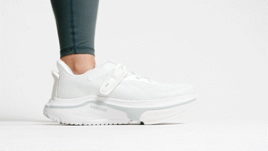 Putting an adaptive shoe on with ease