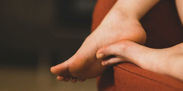 Woman's bare feet