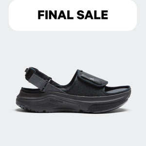 [color: black] AERIO Women's Sandal-Slide Hybrid