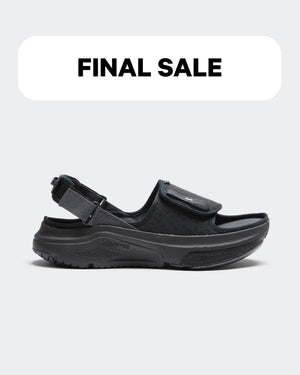 [color: black] AERIO Women's Sandal-Slide Hybrid