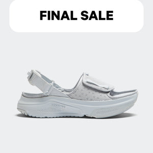 [color: pebble gray] AERIO Women's Sandal-Slide Hybrid