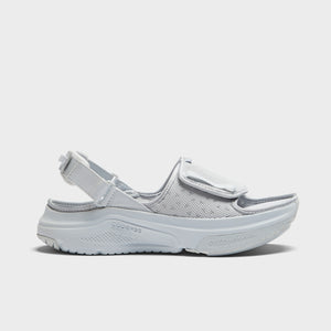 [color: pebble gray] AERIO Women's Sandal-Slide Hybrid