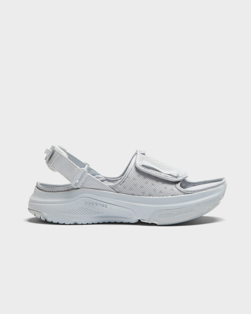 [color: pebble gray] AERIO Men's Sandal-Slide Hybrid