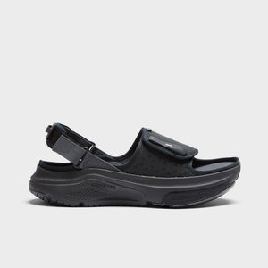[color: black] AERIO Women's Sandal-Slide Hybrid