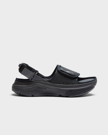 [color: black] AERIO Men's Sandal-Slide Hybrid
