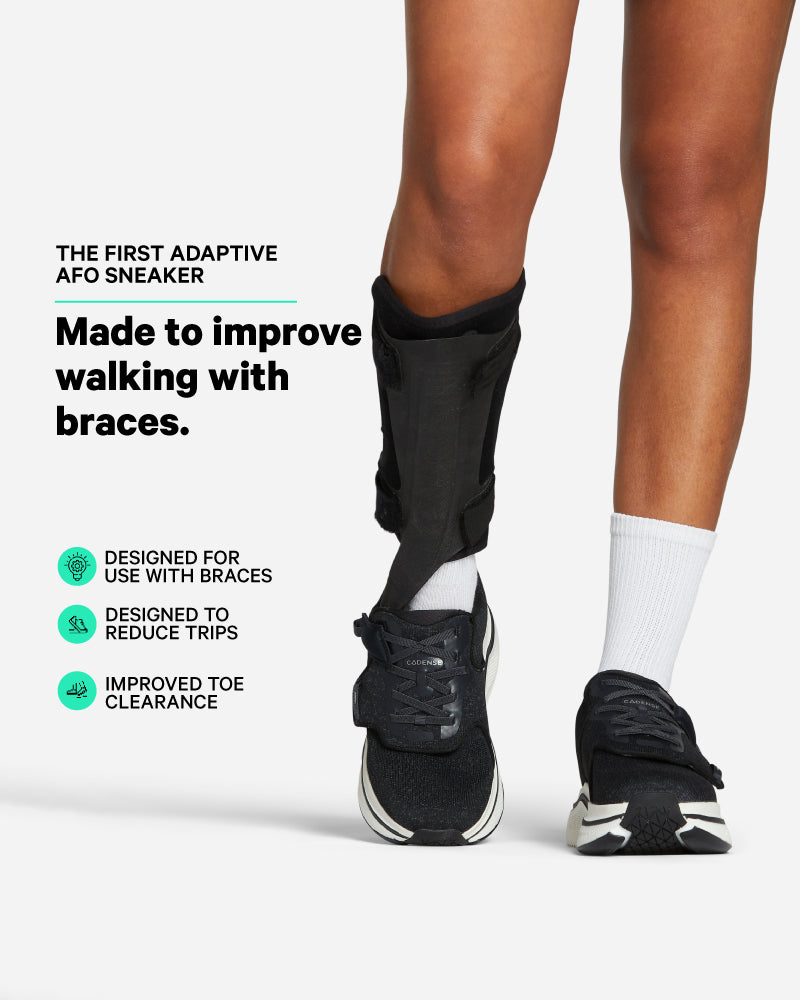 [color: black] Adaptive AFO Shoe