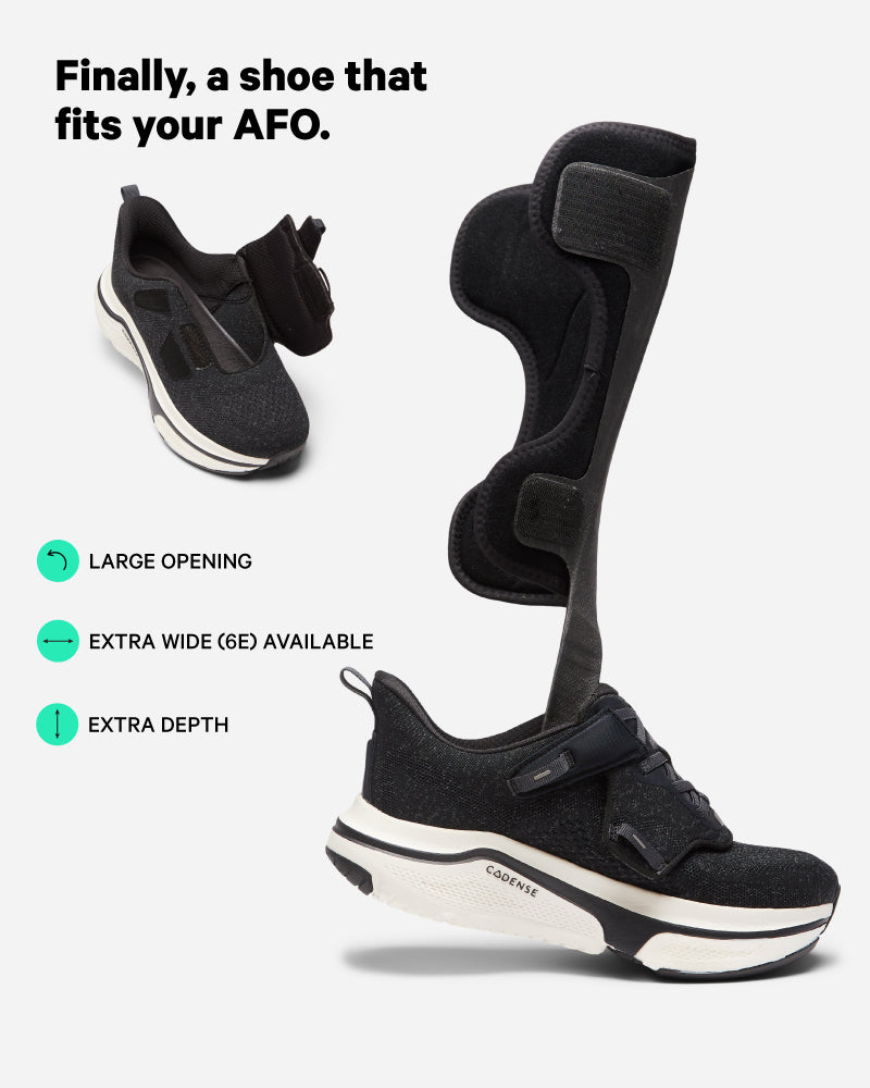 [color: black] Adaptive AFO Shoe