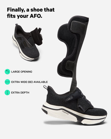 [color: black] Adaptive AFO Shoe