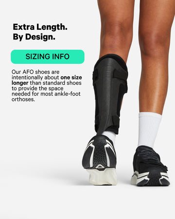 [color: black] Adaptive AFO Shoe