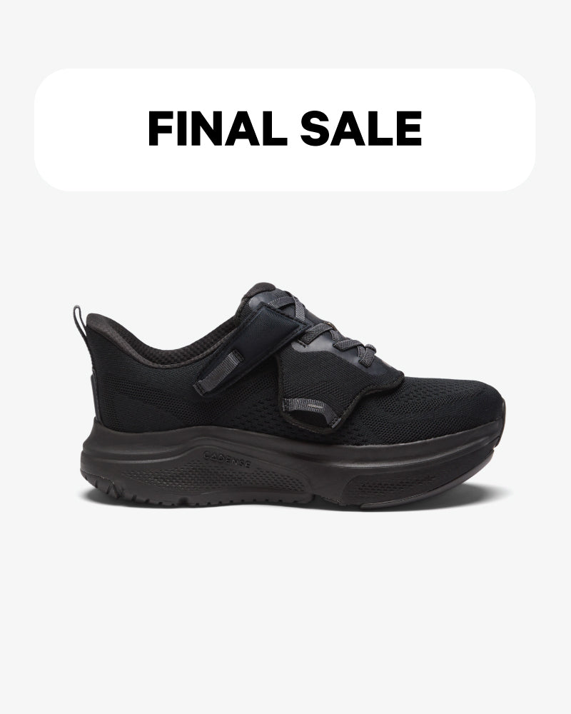 [color: all black] Adaptive AFO Shoe