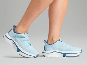 Blue Adaptive Sneakers Women's