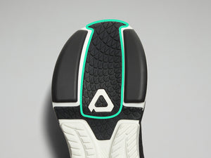 Detail of the high friction elements of the Cadense Adaptive Shoe sole