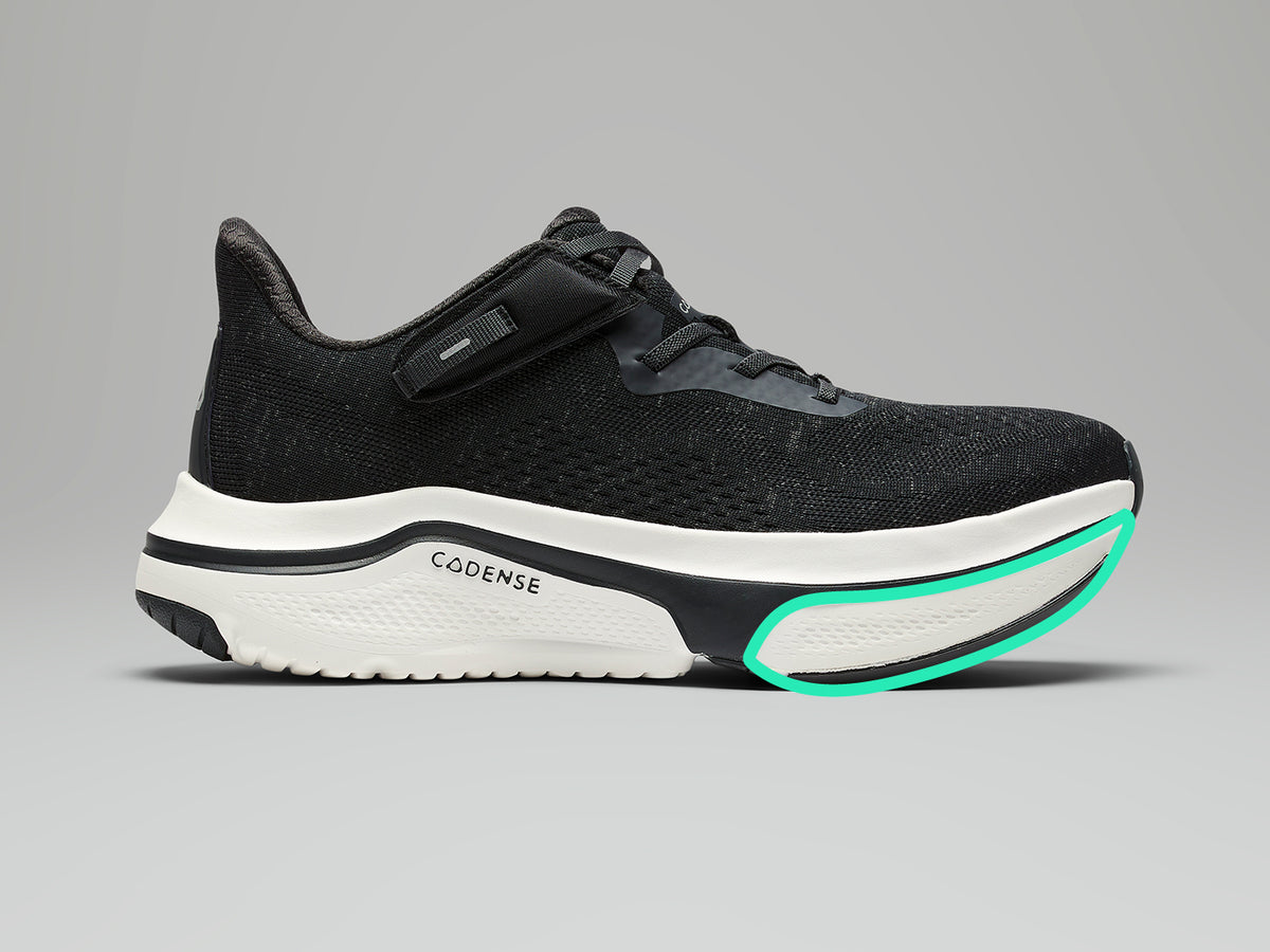 Codense How Cadense Adaptive Shoes Work. The Science behind variable friction.