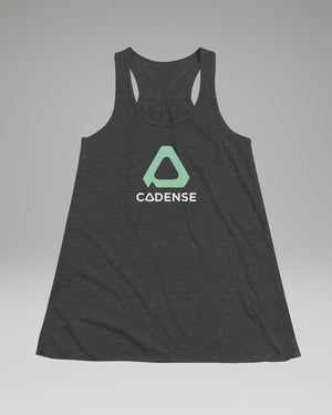 [color: dark grey heather] Cadense Breeze Up Tank Top