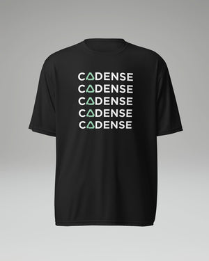 [color: midnight black] Cadense Women's Pacemaker Repeat T-Shirt