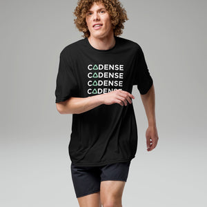 [color: midnight black] Cadense Men's Pacemaker Repeat T-Shirt