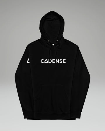 [color: midnight black] Cadense Men's Peak Hoodie