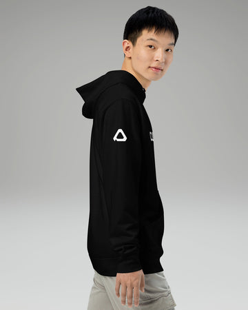 [color: midnight black] Cadense Men's Peak Hoodie