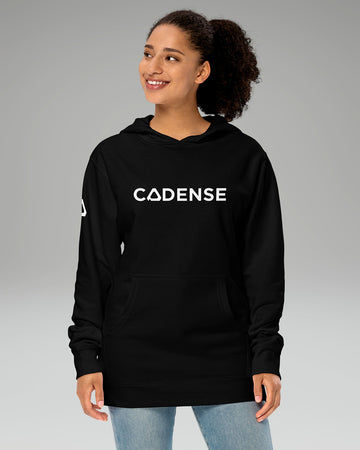 [color: midnight black] Cadense Women's Peak Hoodie