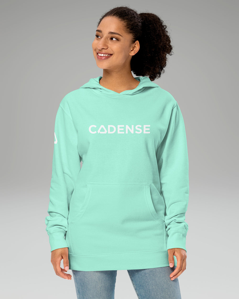 [color: mint] Cadense Women's Peak Hoodie
