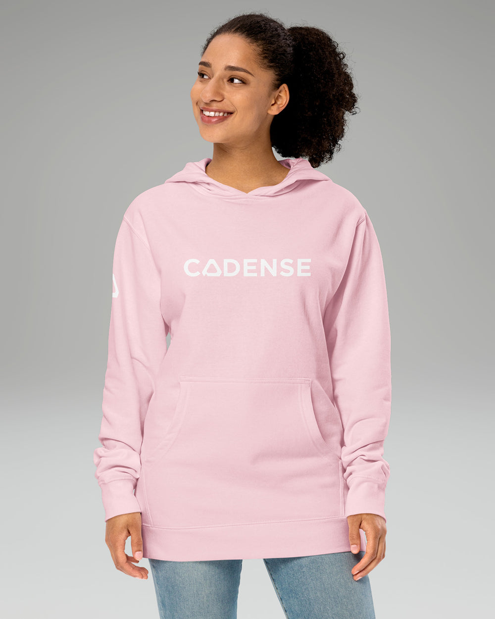[color: pink] Cadense Women's Peak Hoodie