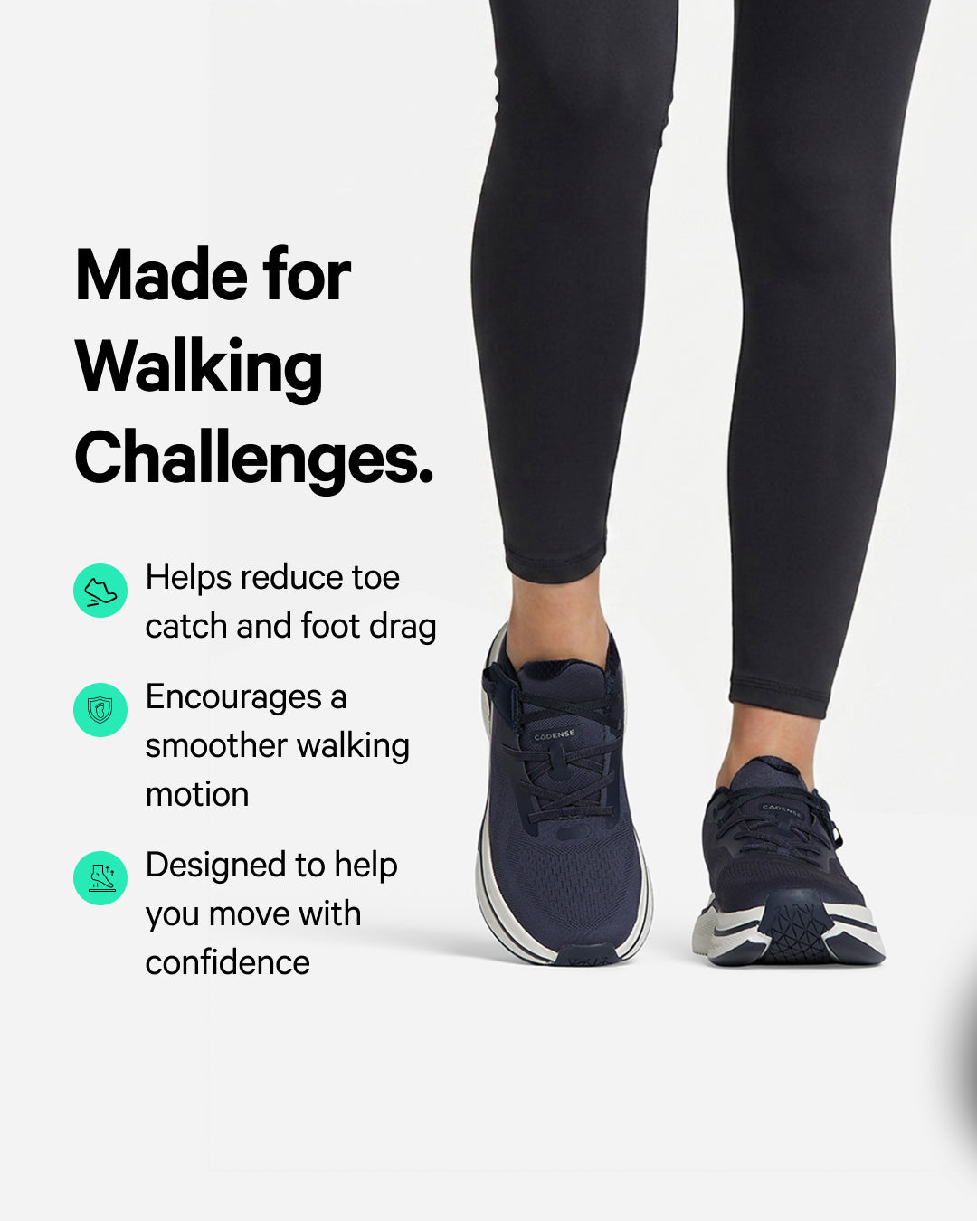 [color: navy] Original Women's Adaptive Shoe