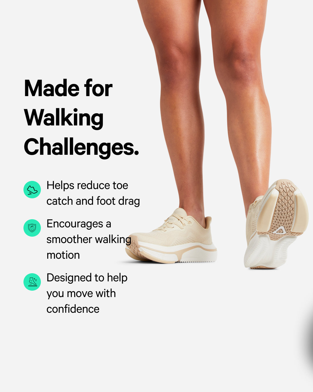 [color: champagne] Original Women's Adaptive Shoe