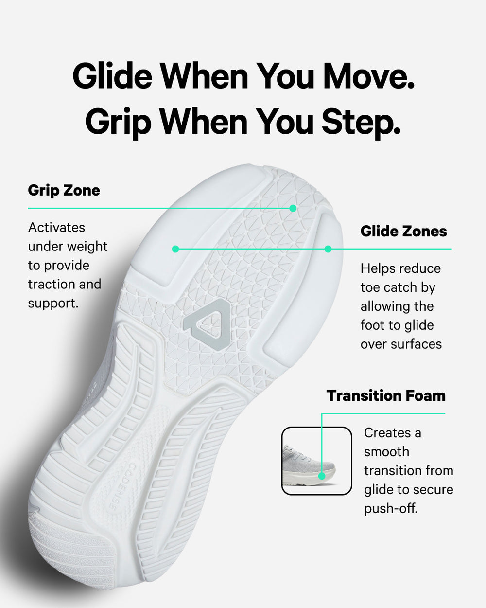 [color: silver] Original Women's Adaptive Shoe
