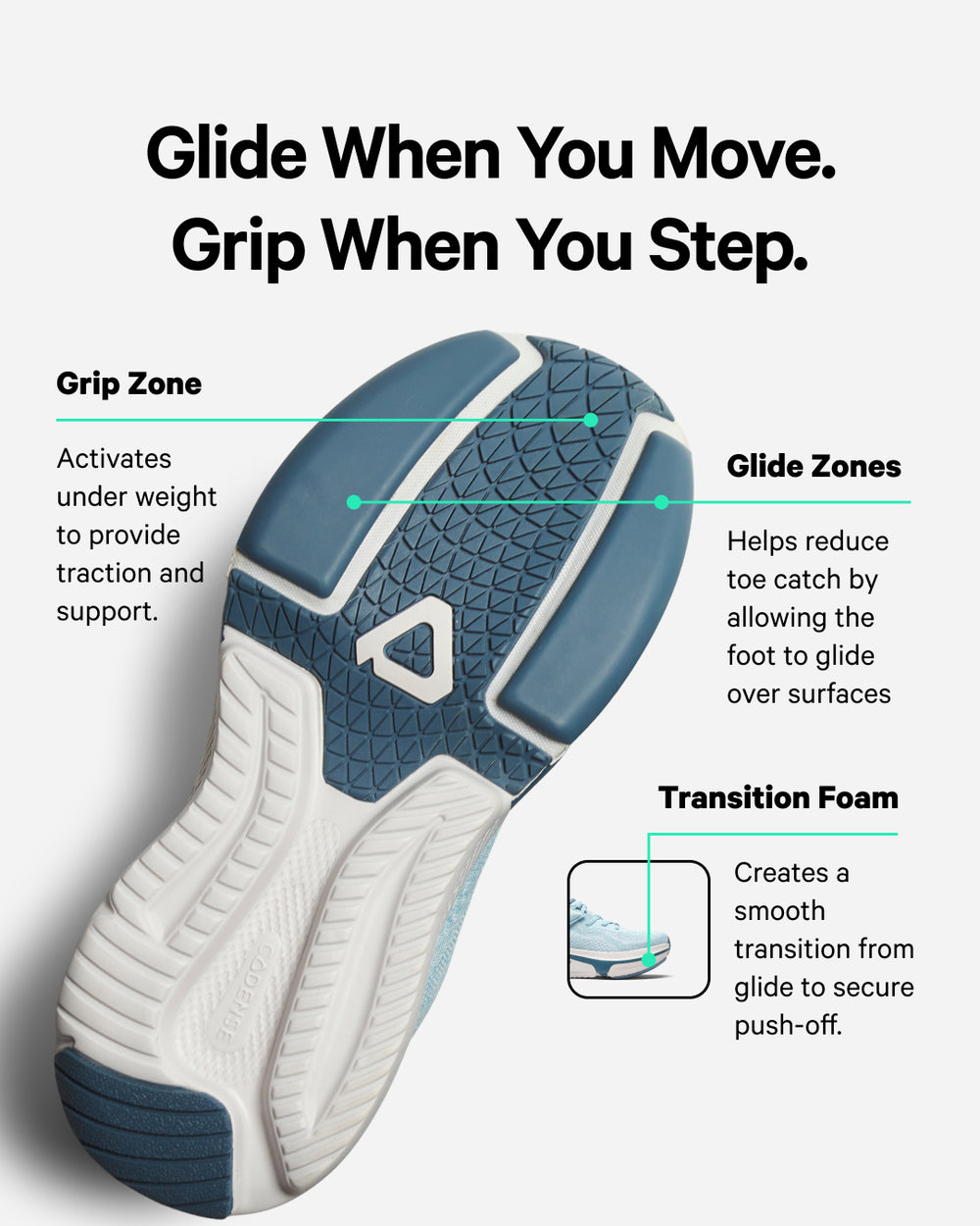 [color: light blue] Original Women's Adaptive Shoe