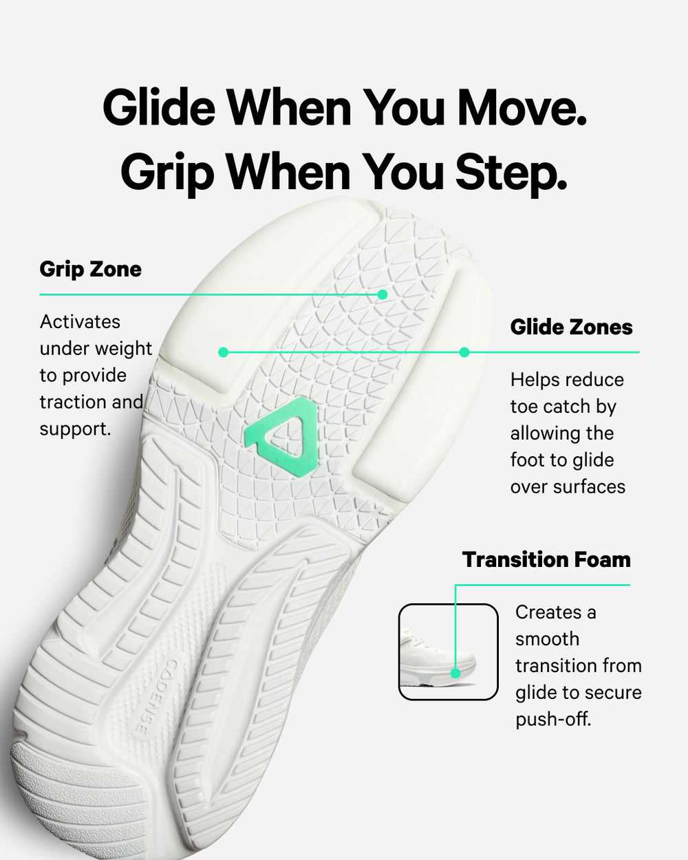 [color: white] Original Men's Adaptive Shoe