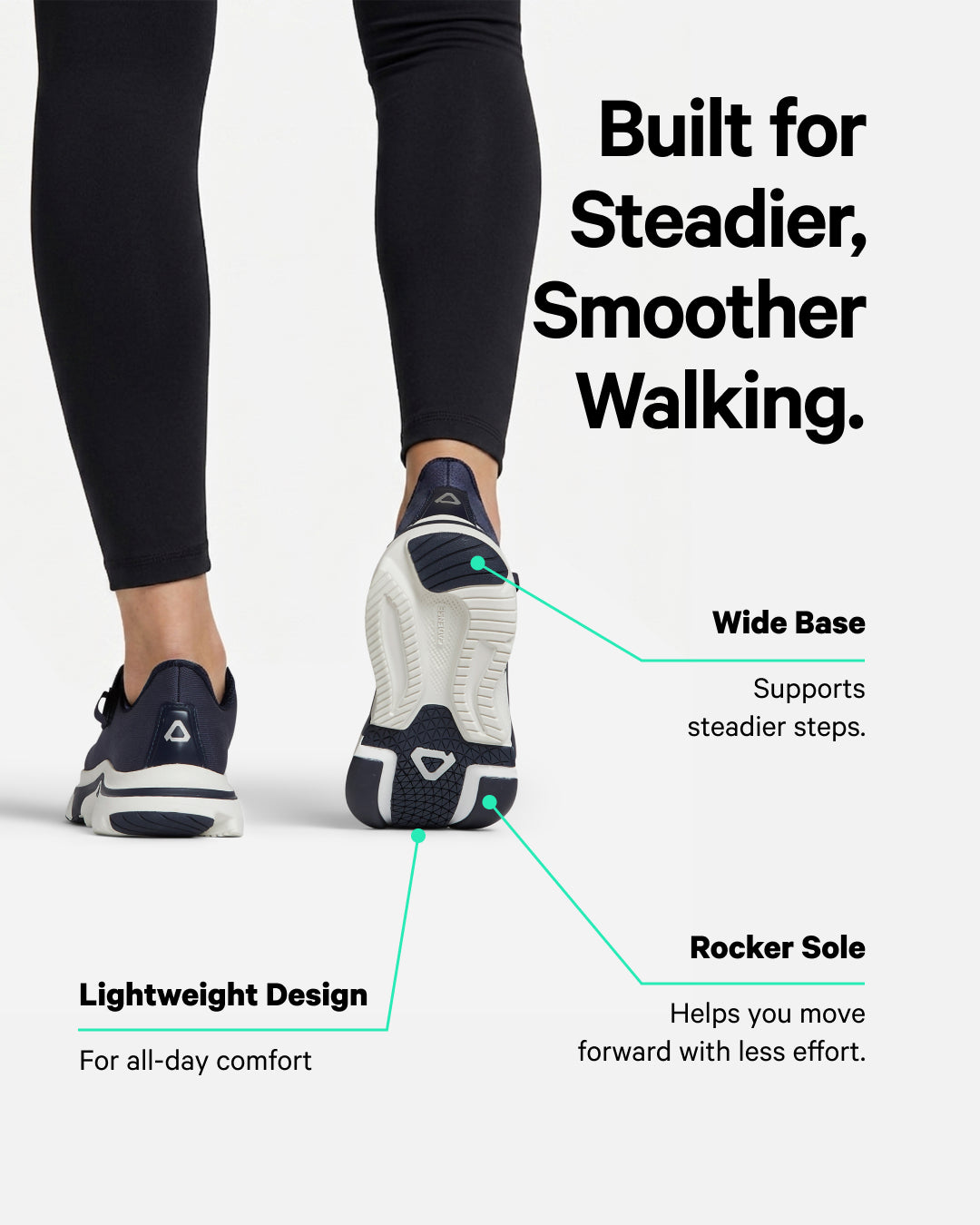 [color: navy] Original Women's Adaptive Shoe