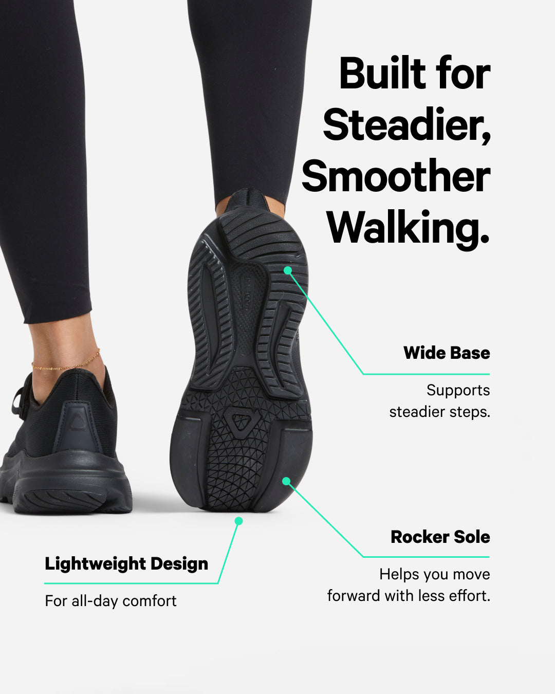 [color: all black] Original Women's Adaptive Shoe