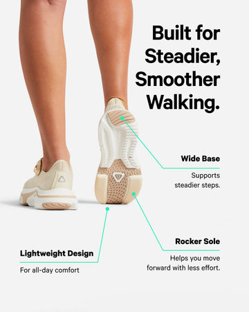 [color: champagne] Original Women's Adaptive Shoe