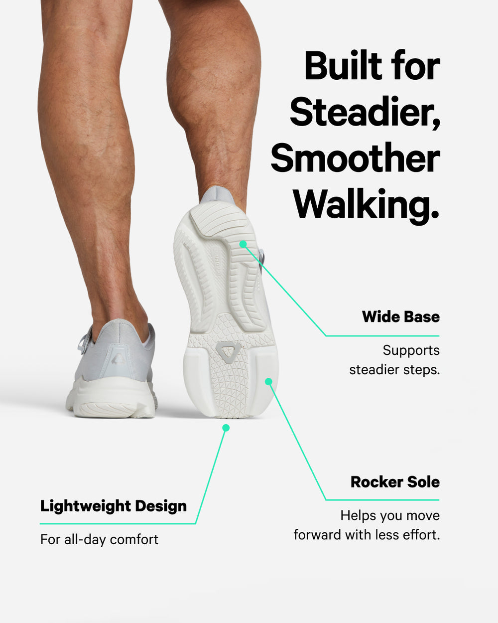 [color: silver] Original Men's Adaptive Shoe