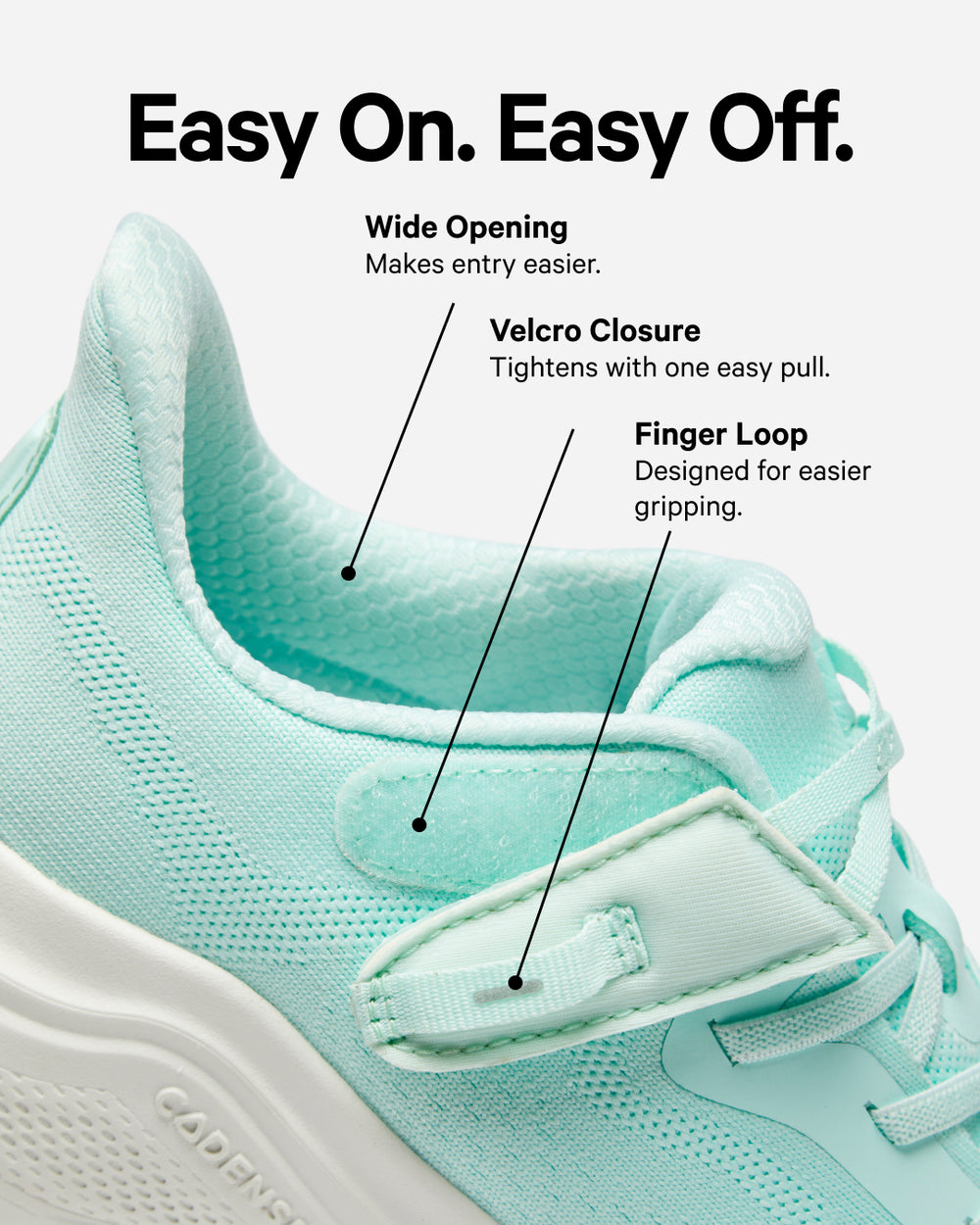 [color: seaglass] Original Women's Adaptive Shoe