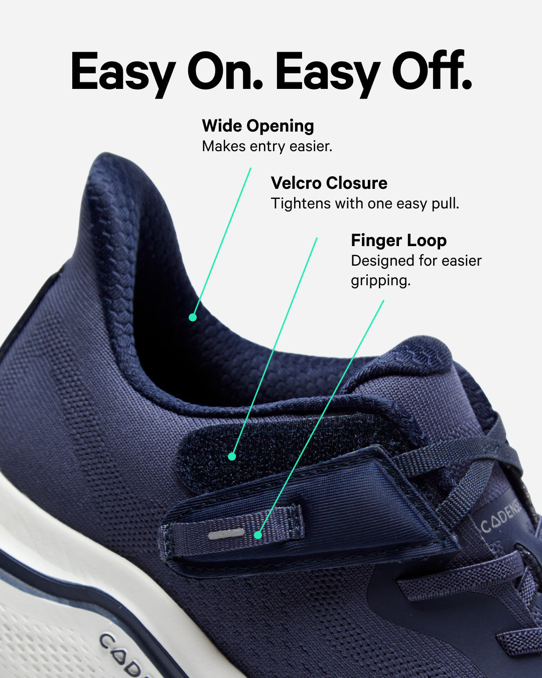 [color: navy] Original Women's Adaptive Shoe