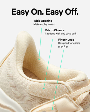 [color: champagne] Original Women's Adaptive Shoe