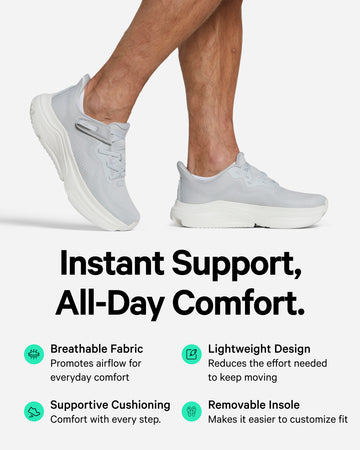 [color: silver] Original Men's Adaptive Shoe