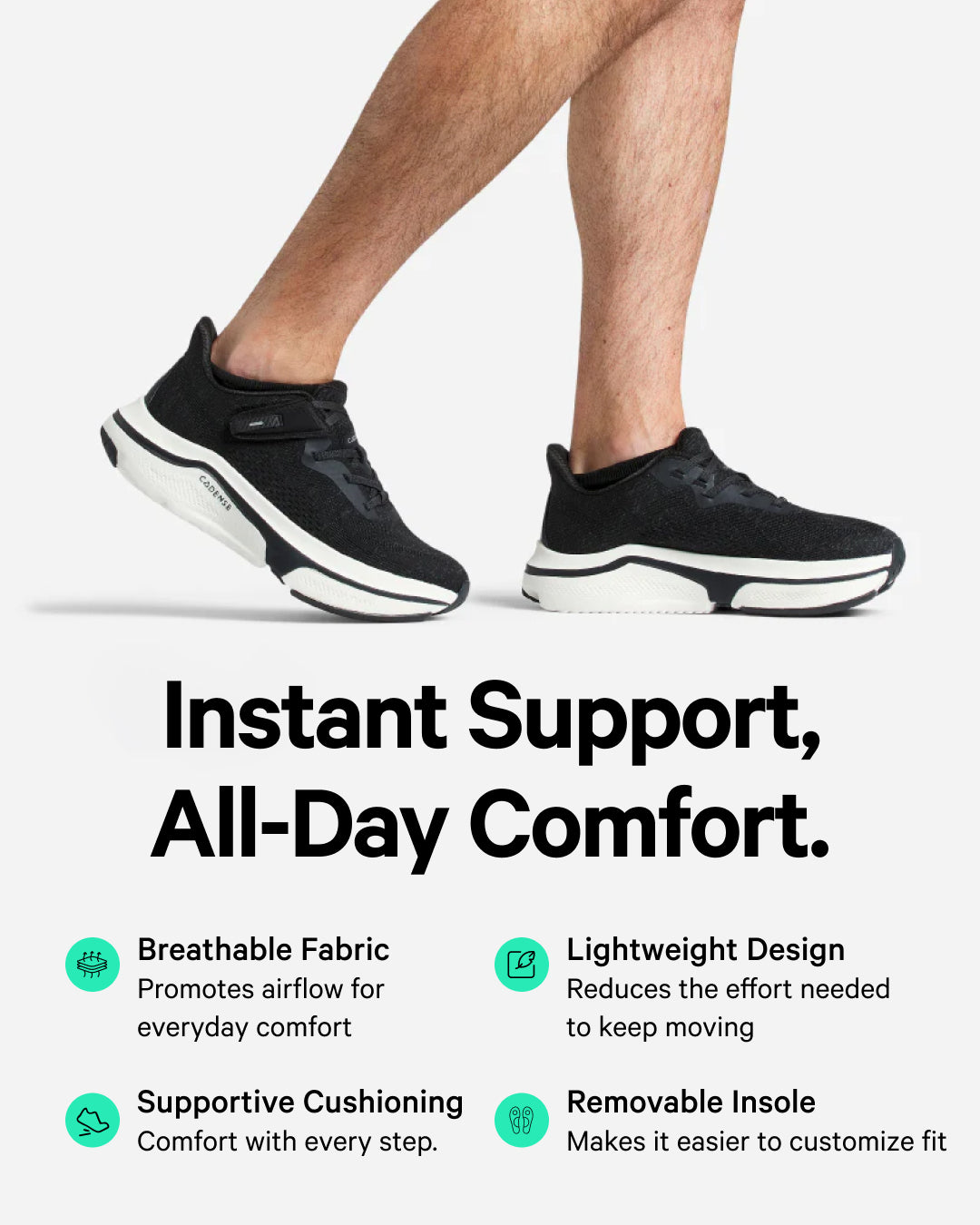 [color: black] Original Men's Adaptive Shoe
