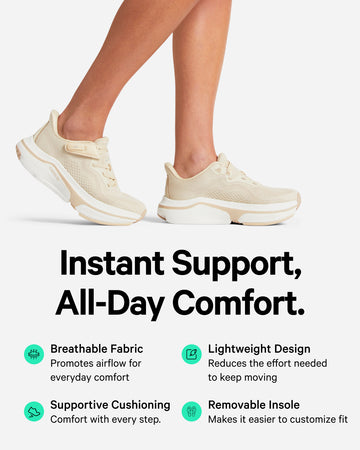[color: champagne] Original Women's Adaptive Shoe