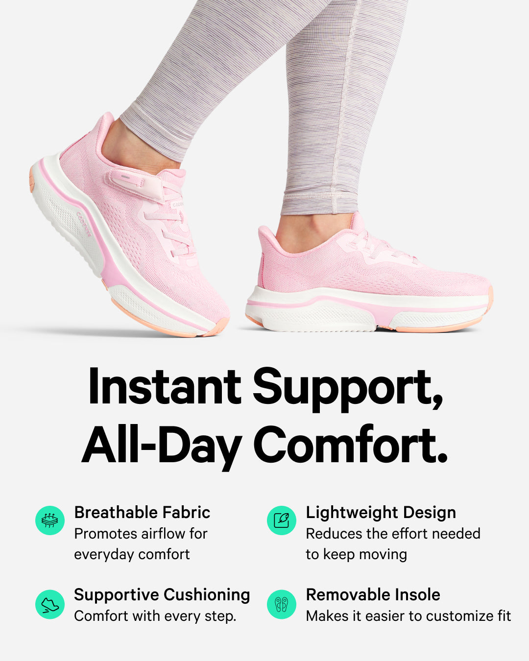 [color: pink] Original Women's Adaptive Shoe
