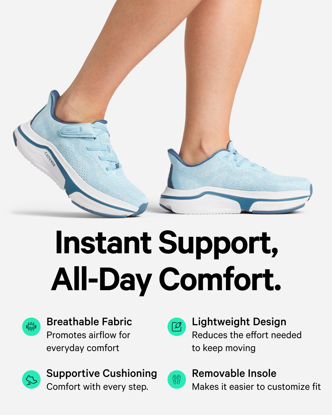 [color: light blue] Original Women's Adaptive Shoe