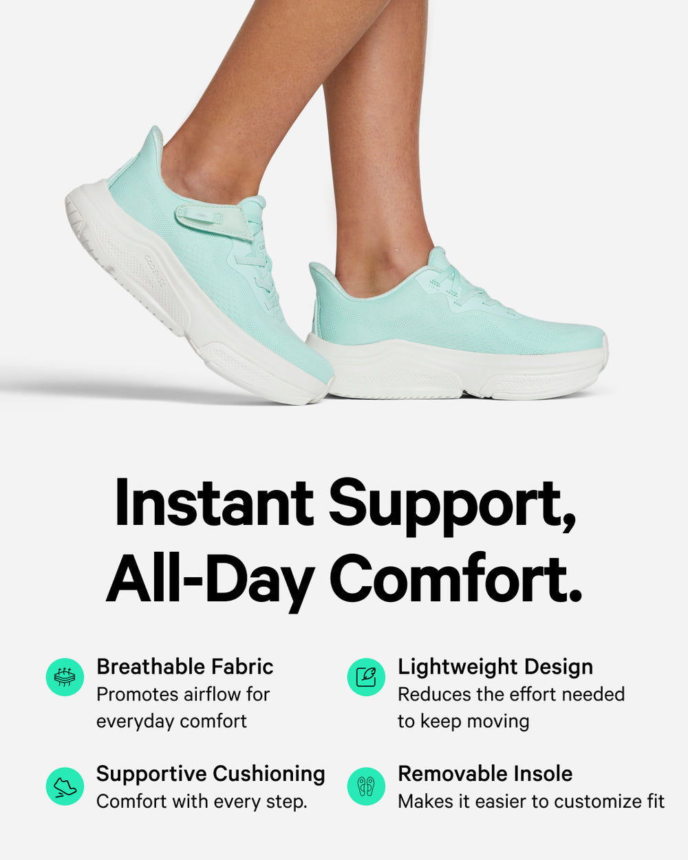 [color: seaglass] Original Women's Adaptive Shoe