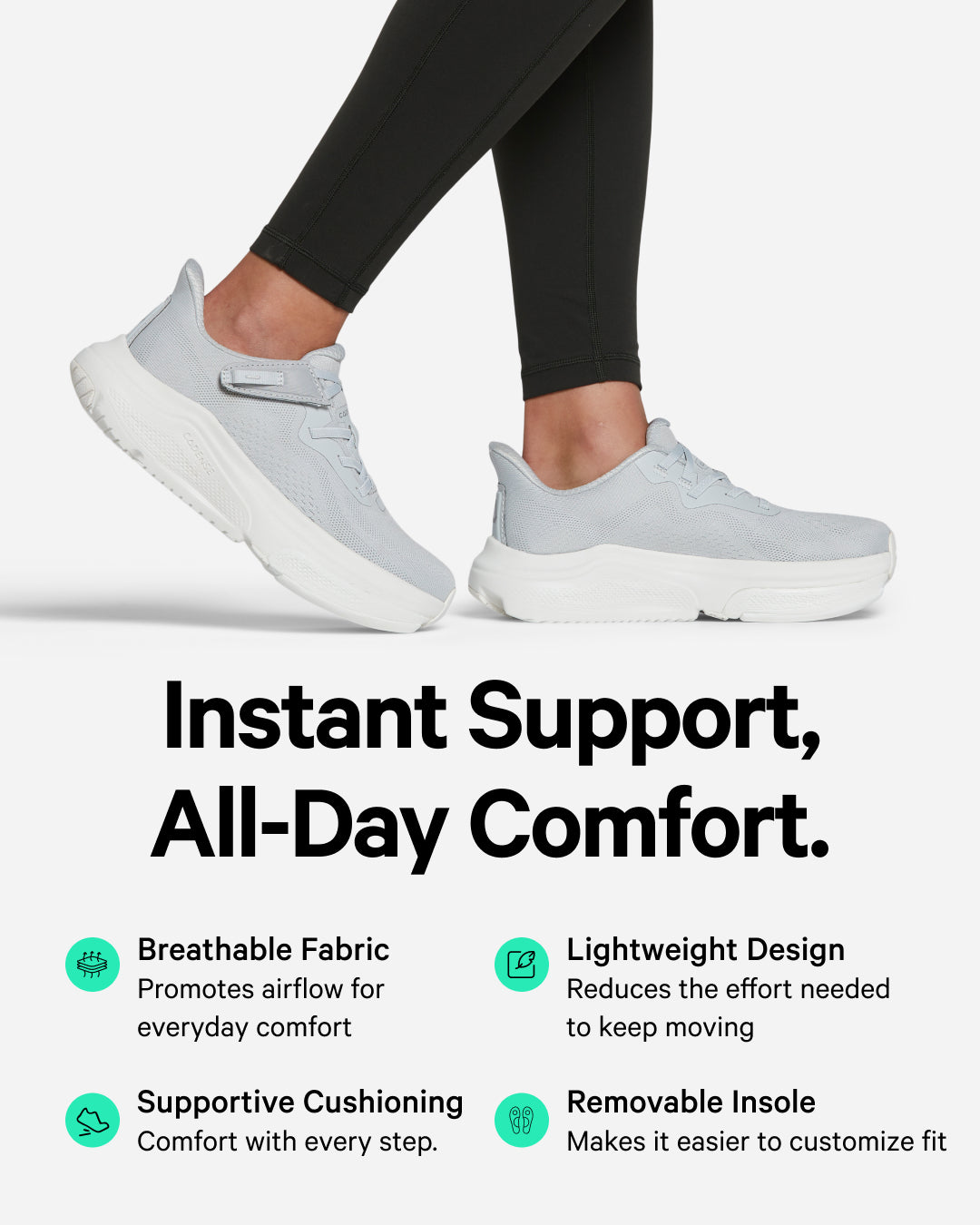 [color: silver] Original Women's Adaptive Shoe