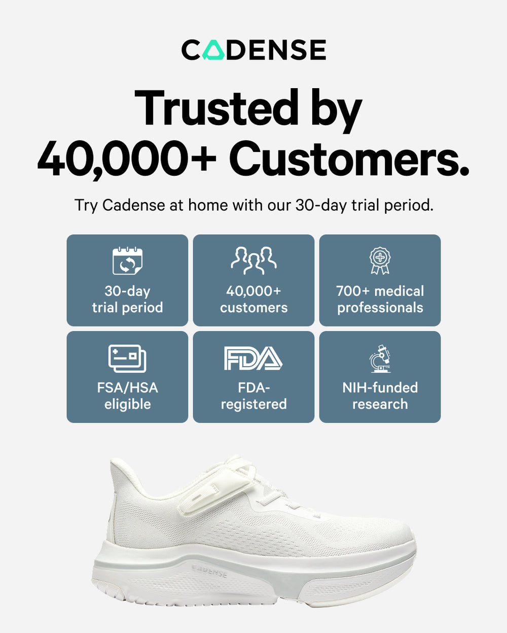 [color: white] Original Women's Adaptive Shoe