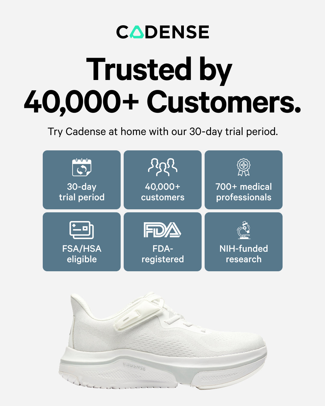 [color: white] Original Women's Adaptive Shoe