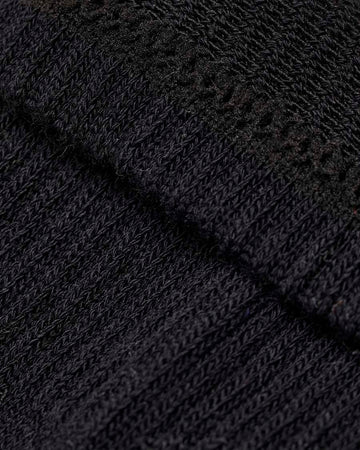 [color: natural black] Energy Boost Socks in Black