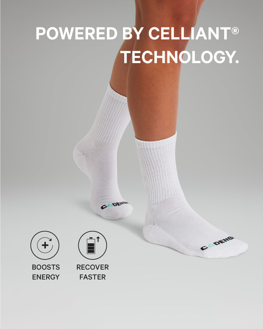 [color: glacier] Energy Boost Socks in Glacier